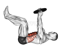 Thumbnail for the video of exercise: Weighted Crunch