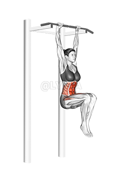 Thumbnail for the video of exercise: Hanging Pike