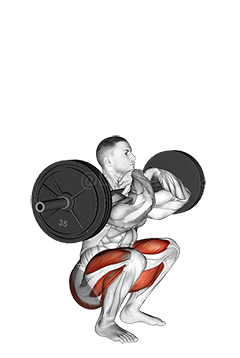 Thumbnail for the video of exercise: ʻO StrongMan Front Chest Squat