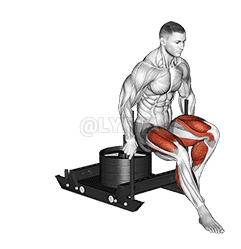 Thumbnail for the video of exercise: Power Sled Backward Push