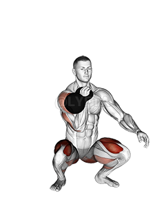 Thumbnail for the video of exercise: Kettlebell Sots Press