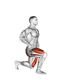 Thumbnail for the video of exercise: Halter Ipsilaterale Split Squat