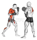 Thumbnail for the video of exercise: Boxing Right Hook