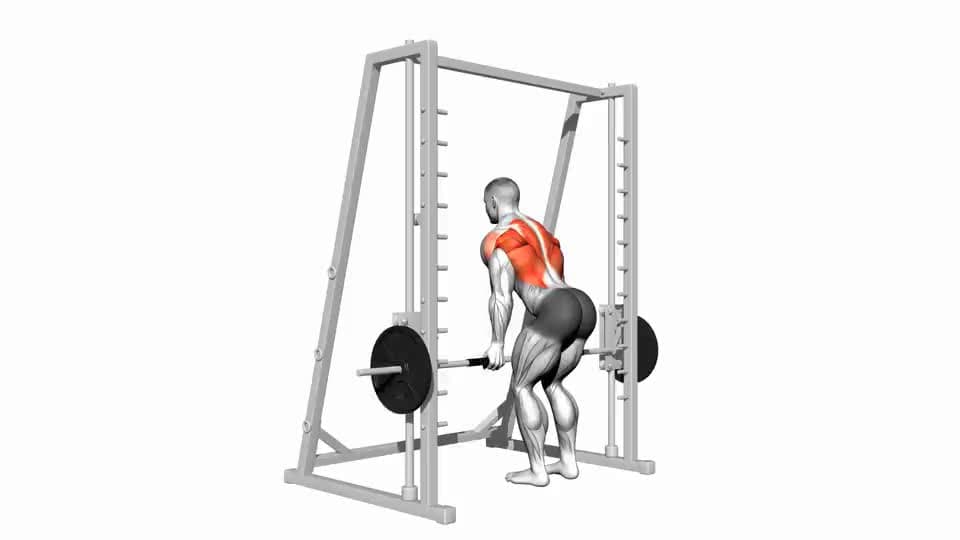 Thumbnail for the video of exercise: Smith Narrow Row