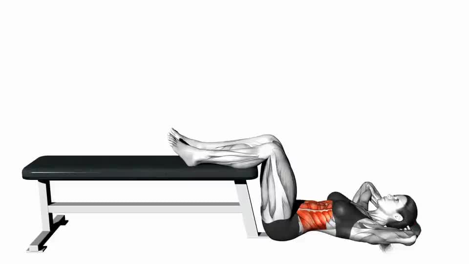 Thumbnail for the video of exercise: Twist Sit-up