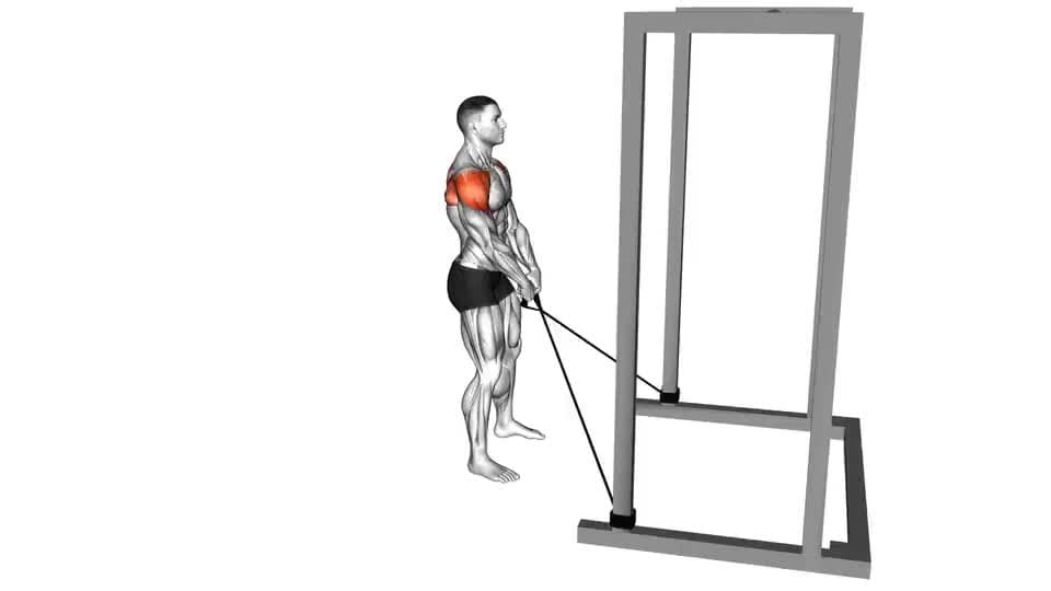 Thumbnail for the video of exercise: Band Y-raise ye