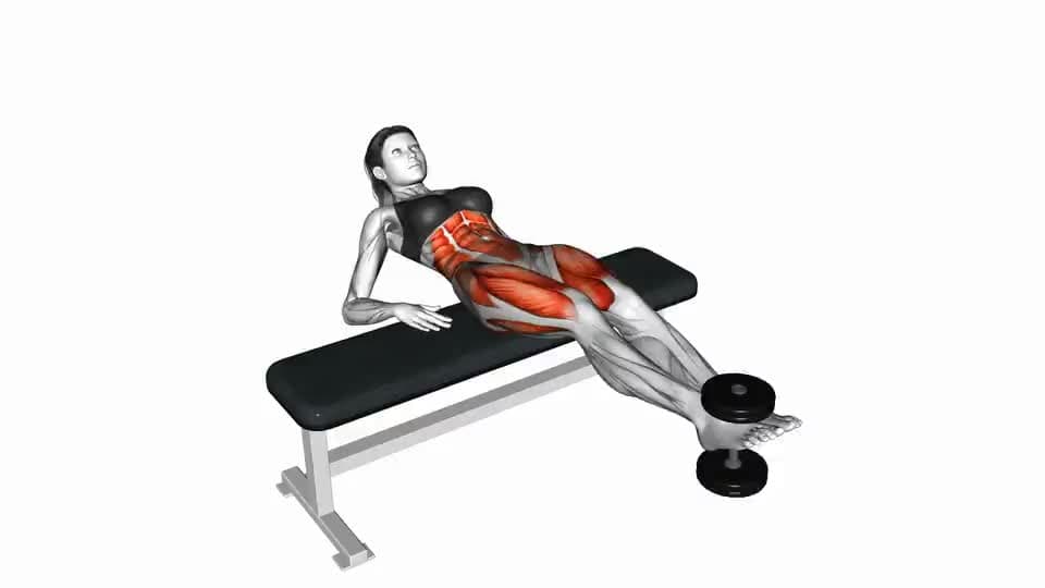 Thumbnail for the video of exercise: Weighted Twisting Crunch