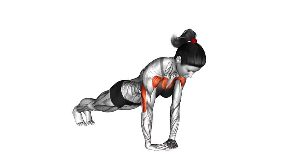 Thumbnail for the video of exercise: Flexão de diamante