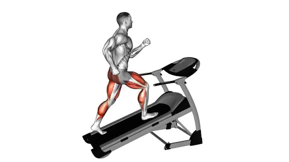 Thumbnail for the video of exercise: Walking on Incline Treadmill