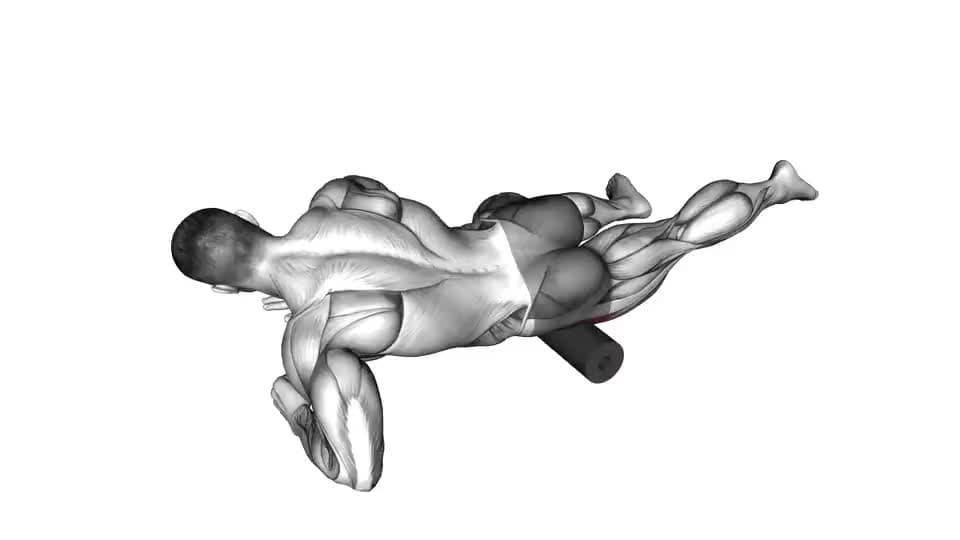 Thumbnail for the video of exercise: Roll Tensor Fasciae Latae