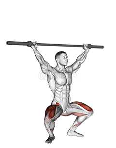 Image of Barbell Overhead Squat