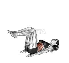 Reverse Crunch demonstration