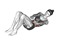 Twisting Crunch demonstration