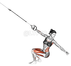 Suspension Squat Power Pull demonstration