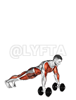 Dumbbell burpee