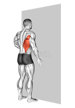 One Arm Against Wall demonstration