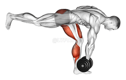 Dumbbell RDL Stretch Isometric