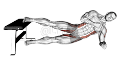 Side Plank Hip Adduction Copenhague