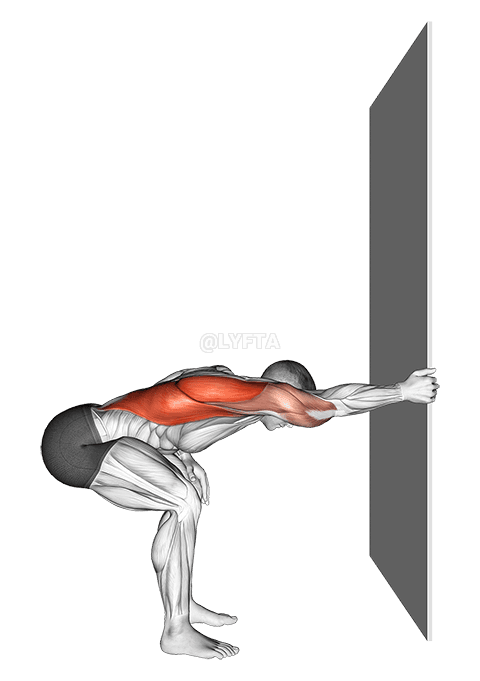 One arm Lat Stretch demonstration