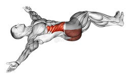 Lying Knee Roll Over Stretch