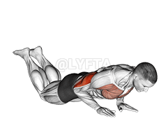 Close-grip Push-up demonstration