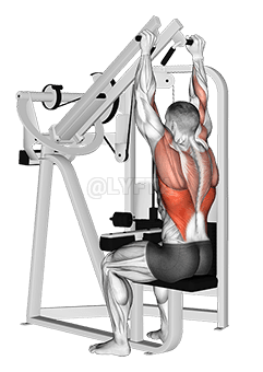 Lever Lateral Wide Pulldown demonstration