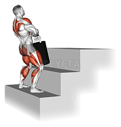 Thumbnail for the video of exercise: StrongMan Power Stairs