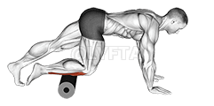 Thumbnail for the video of exercise: Roll Anterior Calf Foam Rolling