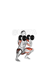 Image of Dumbbell Thruster