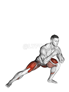 Side Lunge demonstration