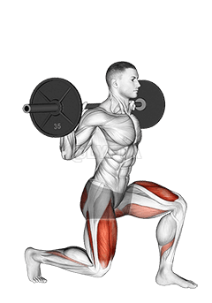 Barbell Split Squat