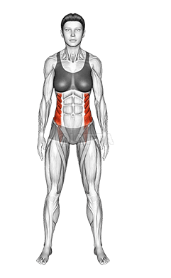 Standing Side Bend demonstration
