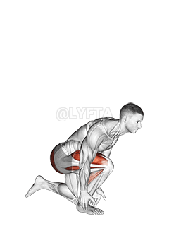 Single Leg Heel Touch Squat demonstration