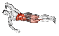 Oblique V-up on Floor demonstration