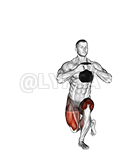 Kettlebell Gobelt Curtsey Lunge