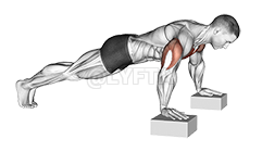 Elevanted Push-Up