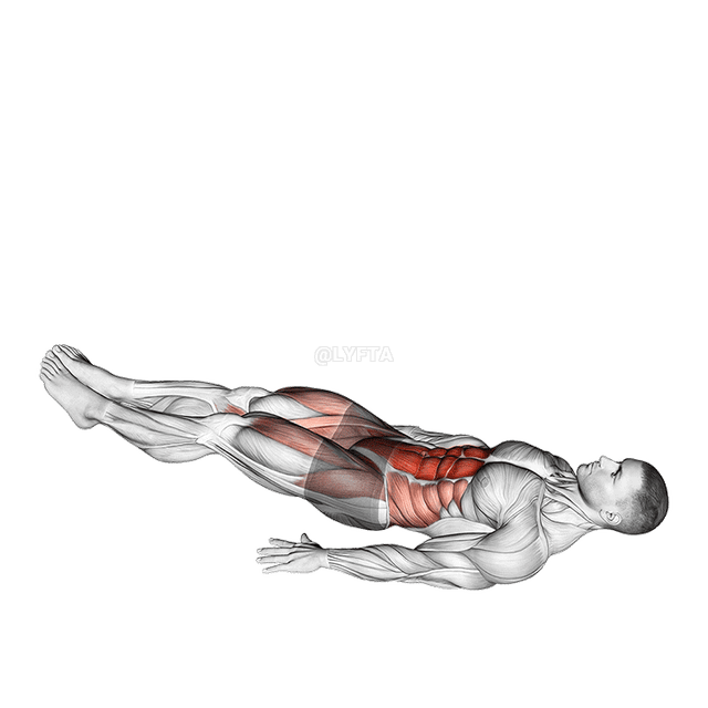 Criss Cross Leg Raises demonstration