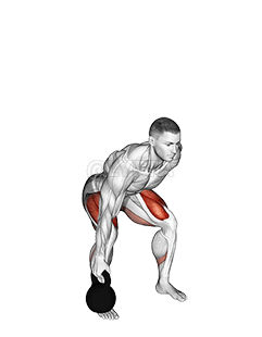 Kettlebell Suitcase Deadlift demonstration