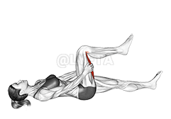 Hamstring Stretch demonstration