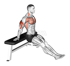 Bench Dip on floor demonstration