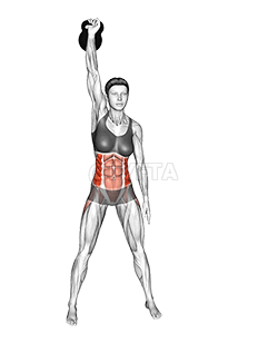 Kettlebell Windmill demonstration