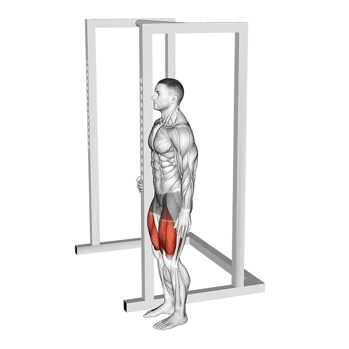 Thumbnail for the video of exercise: Bodyweight Standing Sissy Squat