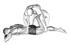 Assisted Prone Rectus Femoris Stretch demonstration