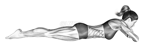 Static Position Lying Front demonstration