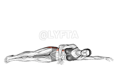 Unoszenie pełnych nóg w leżeniu demonstration