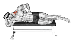 Gibug-at nga Side Paghigda Side Neck Raise demonstration