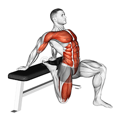 Estiramiento del sofá demonstration