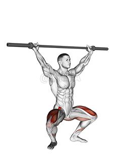 Image of Barbell Overhead Squat