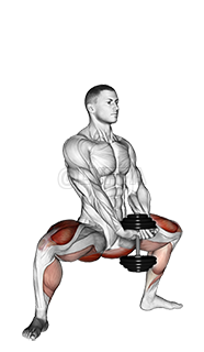 Dumbbell Plyo Squat - Video Guide | Lyfta