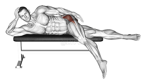 Image of Leg Leg Hang Abductor Stretch